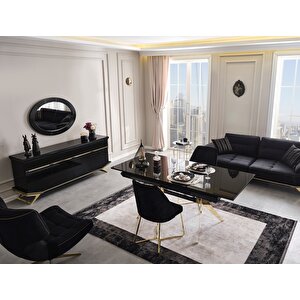 Masarati̇ Gold Mdf Yemek Odasi Takimi