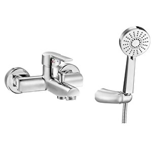 Eca Delta Banyo Bataryası + Eca Fırat Mafsallı Duş Seti Banyo Üst Takımı