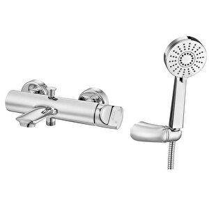 Eca Myra Banyo Bataryası + Eca Fırat Mafsallı Duş Seti Banyo Üst Takımı