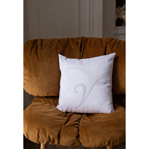2 Adet Premium Kare Kırlent İç Yastık, 1.kalite Elyaf Ve Silikon Dolgulu, 45x45, 43x43, 30x50, 50x50, Koltuk Yastığı 43x43 cm 