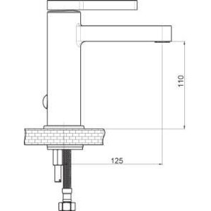 Gpd Gildo 3 Parça Siyah Armatür Musluk Batarya Banyo Seti Mlb165-s Mbb165-s Dst57-s
