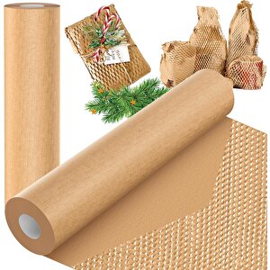 Roco Paper Petek Dolgu Ambalaj Kağıdı 380 Mm*100 M. Kraft
