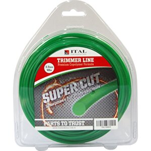 3.50mm 40 Mt.yuvarlak Yeşil Tırpan Misinası Ot Çim Kesme İpi