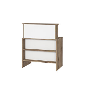 Kalender Dekor Venüs 90 Cm. Çekmeceli Karşılama Bankosu, Banko, Sekreter Ofis Masası VN02