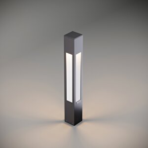 Aka030 Serisi Bahçe Peyzaj Yürüyüş Yolu Aydınlatma Bollard 75 Cm