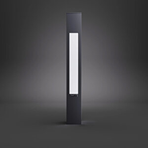 Aka030 Serisi Bahçe Peyzaj Yürüyüş Yolu Aydınlatma Bollard 75 Cm
