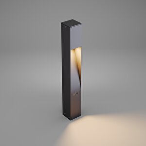 Aka040 Alüminyum Bahçe Aydınlatması Bollard 75 Cm