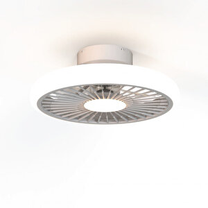 Fuji̇led Uzaktan Kumandalı Led'li Tavan Vantilatörü Motor Dc 30w Led 55w 2700k-5000k Beyaz