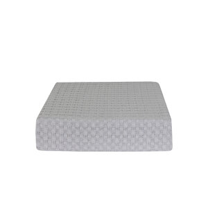 T. Concept %100 Pamuklu Havuz Pike Tek Kişilik Gri 165 X 240