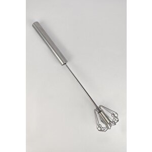 Paslanmaz Çelik Basmalı Çırpıcı 30 Cm - Thn75015 – Hyt C1-1-18
