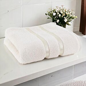 Arella  Coton  Yumuşak Pamuklu Havlu Açık Sarı Rengi 50*90 Cm