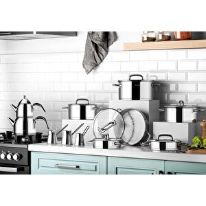 Studio Prestige 20 Parça Cam Kapak İdeal Çelik Çeyiz Seti
