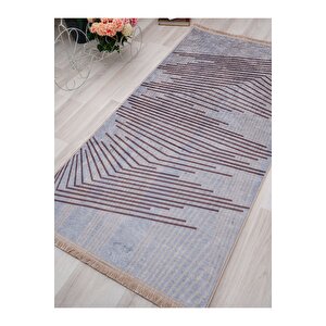 Dijital Baskılı Yıkanabilir Kaymaz Taban Salon Ve Oturma Odası Halısı 6723h 120x180 cm