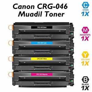 Hementoner Canon Crg-046 Muadil Takım Toner - 4 Renk C/m/y/k