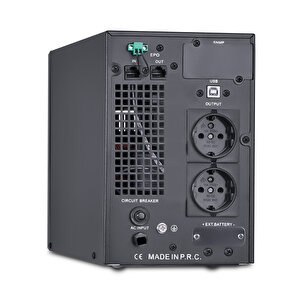 PSE-1101 1kva / 1 Kva / 1000 Va Online Ups Kesintisiz Güç Kaynağı 2*12v 7ah Akülü