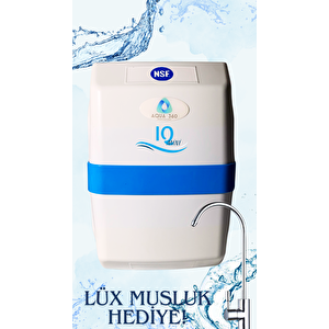 Iq Mini -  Pompalı Su Arıtma Cihazı + Lüks Musluk Hediye !