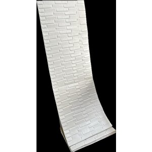 70x500cm 1 Adet 3,5 M2 Alan Kaplar Kendinden Yapışkanlı Beyaz Opak Ev Ofis  Duvar Paneli Kağıdı Nw55