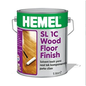 Sl 1c Wood Floor Finish Mat 5 Lt Parke Cilası Solvent Bazlı