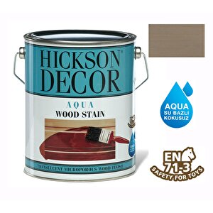 Hickson Decor Aqua Wood Stain   2,5 Lt.-warm Grey