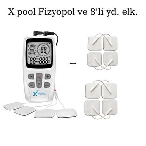 Fizyopol Tens Ems Masaj Cihazı Ve 8'li Yedek Elektrodlar