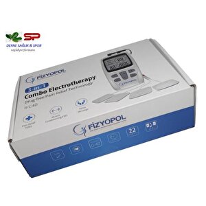 Fizyopol Masaj  Tens Ems Cihazı Ve 4'lu Kablolu Yedek Elektrodla Birlikte