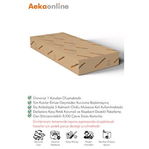 Ae-3060 Forum Beyaz 4 Kapakli, 4 Rafli, Çok Amaçli Dolap,ayakkabilik, Kahve Köşesi̇, Balkon, Banyo,