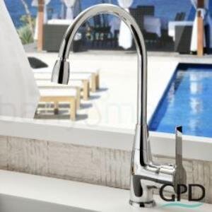 Gpd Solus 8 Parça Krom Armatür Musluk Batarya Banyo Seti