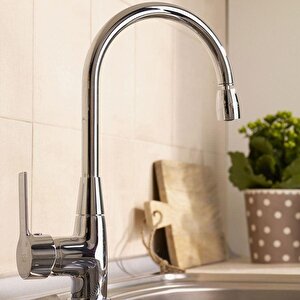 Gpd Solus 8 Parça Krom Armatür Musluk Batarya Banyo Seti