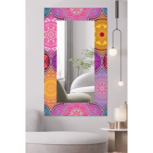 60x100 Cm Dekoratif Karnaval Duvar Aynası Antre Salon Banyo Ofis Aynası
