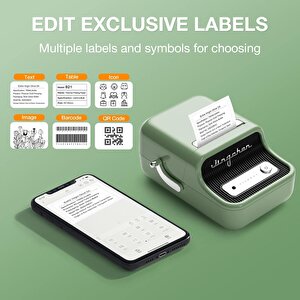 Niimbot B21s Yeşil Termal Etiket Yazıcı