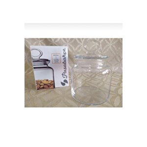 Paşabahçe 98671 Kitchen Cam Kavanoz - 6 Lı Erzak Saklama Kavanozu 1085cc.