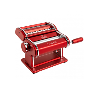 Atlas 150 Kırmızı Makarna Makinesi + Pastawheel