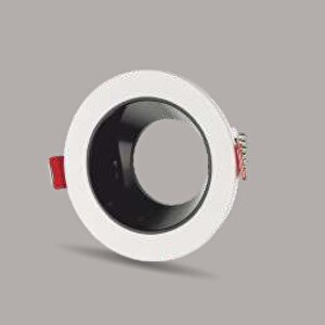 Ct-5044 Jaguar Yuvarlak Spot(beyaz Si̇yah)(ampulsuz-6adet) Cata 0,30 mm