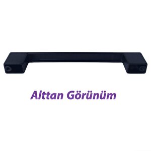 Marmara Kulp 128 Mm Siyah Mutfak Kulpu Çekmece Dolap Kapak Kulbu Metal  Mobilya Dolabı Kulpları