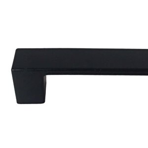 15 Adet Bihter Düz Kulp 224 Mm Siyah Mutfak Kulpu Çekmece Dolap Kapak Kulbu Metal Mobilya Dolabı Kulpları