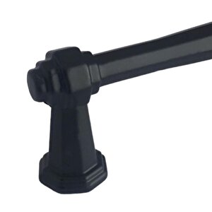 8 Adet Padişah Kulp 128 Mm Siyah Mutfak Kulpu Çekmece Dolap Kapak Kulbu Metal Mobilya Dolabı Kulpları