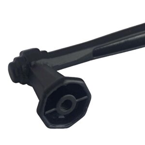 8 Adet Padişah Kulp 128 Mm Siyah Mutfak Kulpu Çekmece Dolap Kapak Kulbu Metal Mobilya Dolabı Kulpları