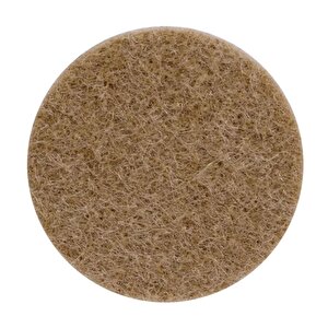 Yapışkanlı Yuvarlak Keçe Masa Sandalye Parke Zemin Ayak Koruyucu Kaydırmaz 20 Mm Keçesi (50'li̇ Paket)