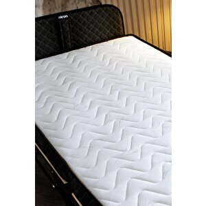 Niron Premium Katlanır Yatak 90x200 Cm Paket Yaylı Lüks Yatak Ve Kaydırmaz Kumaş Kaplı Karyola