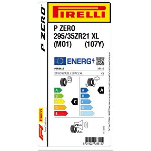 295/35 Zr21 107y Xl P Zero Mo1 Oto Yaz Lastiği (üretim:2024)