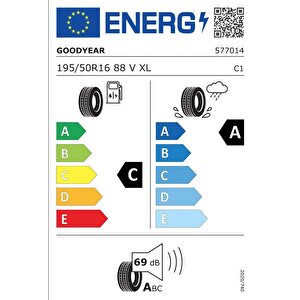 195/50 R16 88v Efficientgrip Performance 2 Xl Fp Oto Yaz Lastiği (üretim: 2024)
