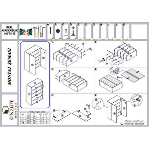 Ayakkabılık Ayakkabı Dolabı Kilitli Be Real Byz 100*70*32 Kapaklı Arkalıklı Ofis Dolabı + Tekli Duvar Rafı Hediyeli