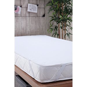 100x200 Sıvı Geçirmez Tek Kişilik Alez Pamuklu Köşe Lastikli 100x200 cm