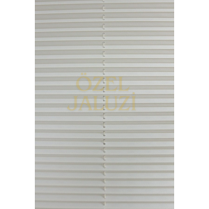 Krem Cam Balkon Ve Ofis Plisse Perde(plain003) 140x60 cm