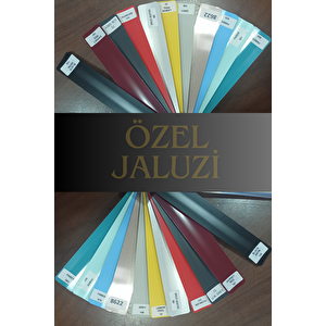 Siyah 25 Mm Metal  Jaluzi