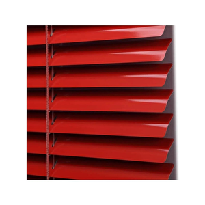 Kırmızı 25 Mm Metal  Jaluzi 70x200 cm