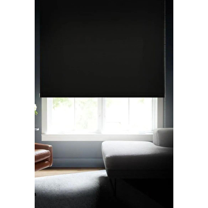 Siyah Blackout (karartma) Stor Perde 230x180 cm