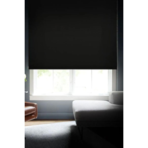Siyah Blackout (karartma) Stor Perde 100x250 cm