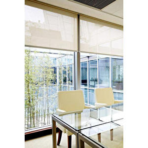 Krem Sun Screen Stor Perde 1. Kalite Sun Screen Perde 120x220 cm