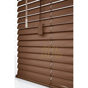 Kahverengi 25 Mm Metal  Jaluzi 190x260 cm